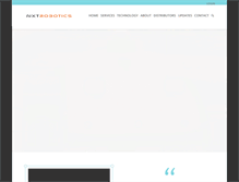 Tablet Screenshot of nxtrobotics.com